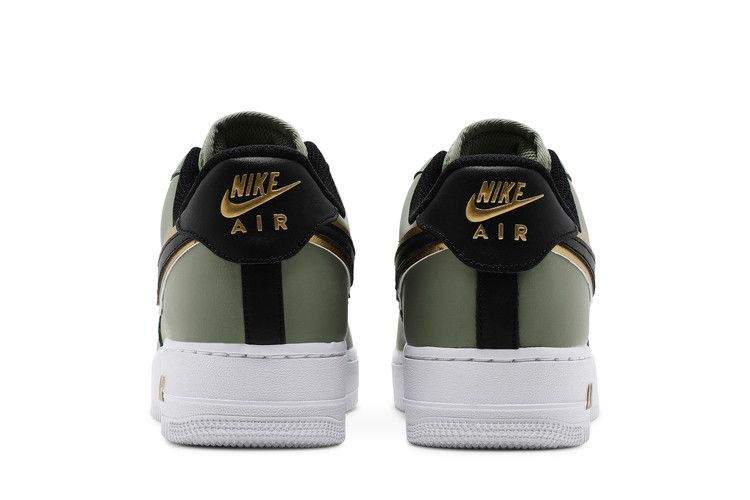 Nike Air Force 1 Low '07 LV8 Double Swoosh Olive Gold Black
