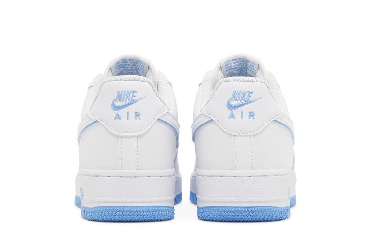 Nike Air Force 1 '07 Low White University Blue Sole