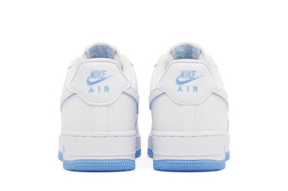 Nike Air Force 1 '07 Low White University Blue Sole