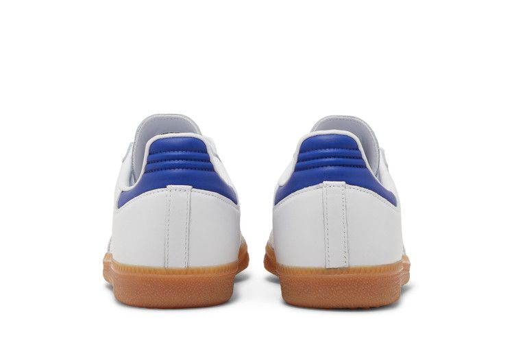 adidas Samba Leather Cloud White Lucid Blue