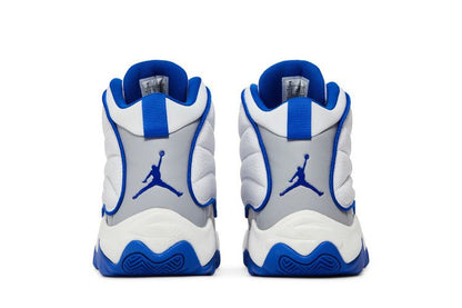 Jordan Pro Strong White Royal Grey