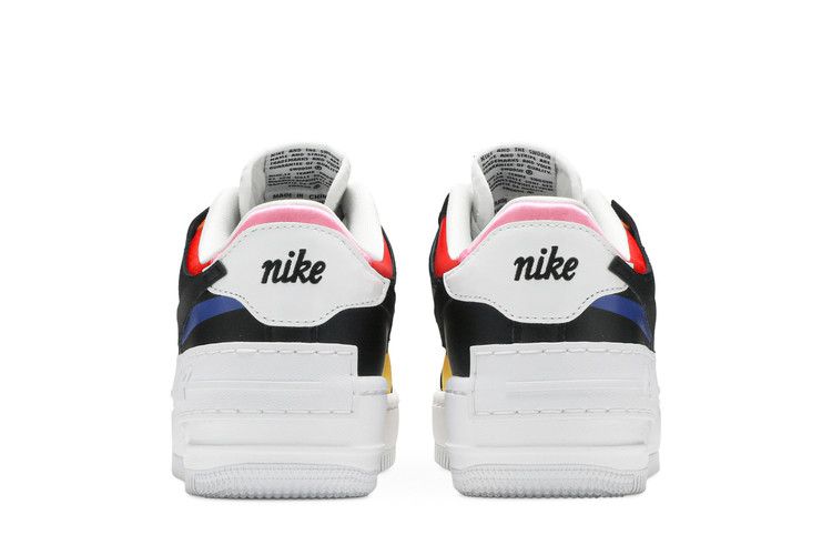 Nike Air Force 1 Low Shadow White Black Multi-Color (Women's)