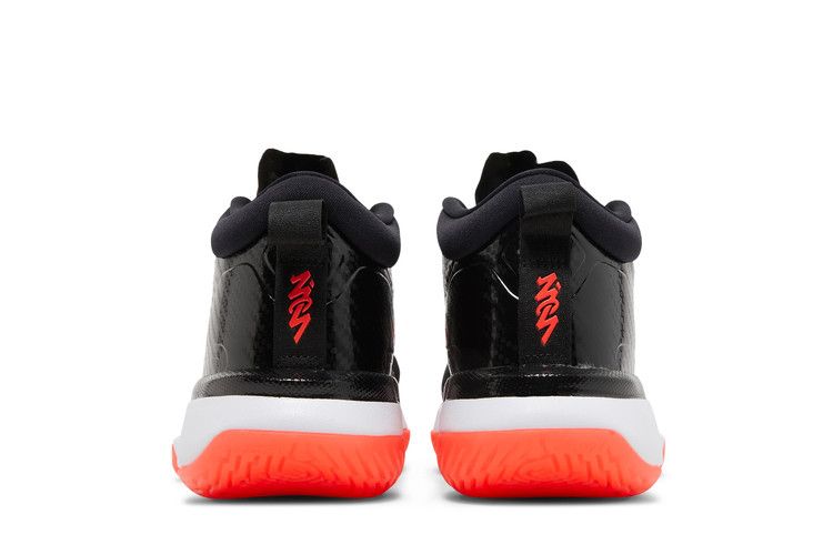 Jordan Zion 1 PF Black White Bright Crimson