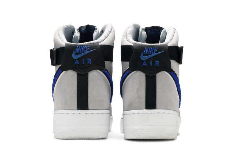 Nike Air Force 1 High Chenille Swoosh Wolf Grey