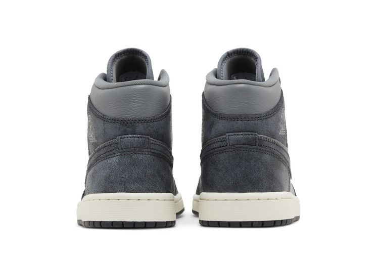 Jordan 1 Mid Distressed Smoke Grey (Women's)