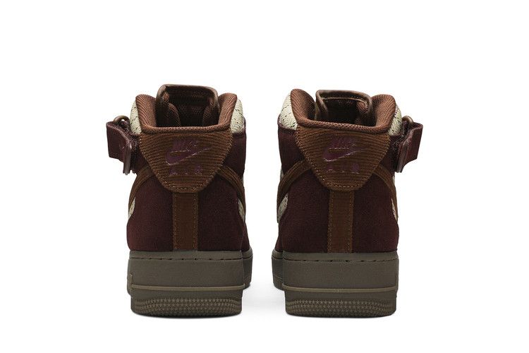 Nike Air Force 1 Mid Plaid Brown