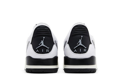 Jordan Legacy 312 Low White Black Elephant Swoosh