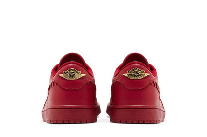 Jordan 1 Low Method of Make Gym Red Metallic Gold (Women's)