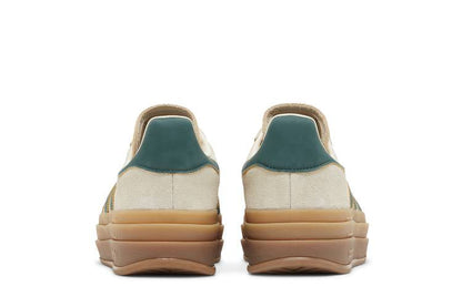 adidas Gazelle Bold Magic Beige Collegiate Green (Women's)
