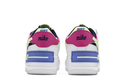 Nike Air Force 1 Low Shadow White Sapphire Barely Volt (Women's)