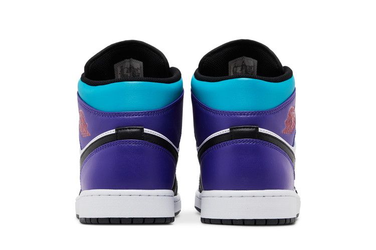 Jordan 1 Mid Court Purple Tropical Twist