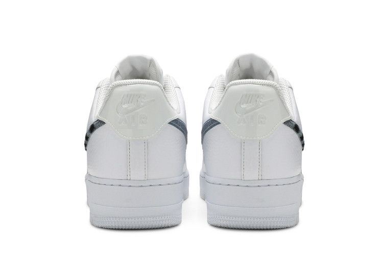 Nike Air Force 1 Low Pony Hair Snakeskin Midnight Turquoise