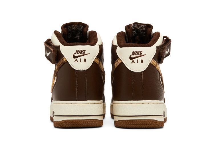 Nike Air Force 1 Mid '07 Brown Plaid