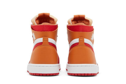 Jordan 1 High Zoom Air CMFT Fire Red Hot Curry (Women's)