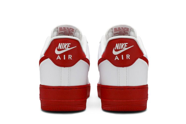 Nike Air Force 1 Low White Red Midsole
