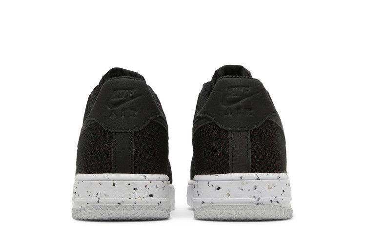 Nike Air Force 1 Low Crater Flyknit Black White