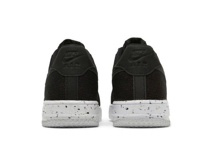 Nike Air Force 1 Low Crater Flyknit Black White