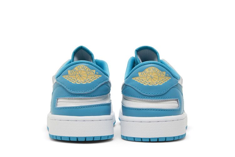 Jordan 1 Low FlyEase White Aquatone Celestial Gold