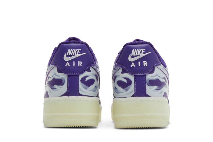 Nike Air Force 1 Low '07 QS Purple Skeleton Halloween (2021)
