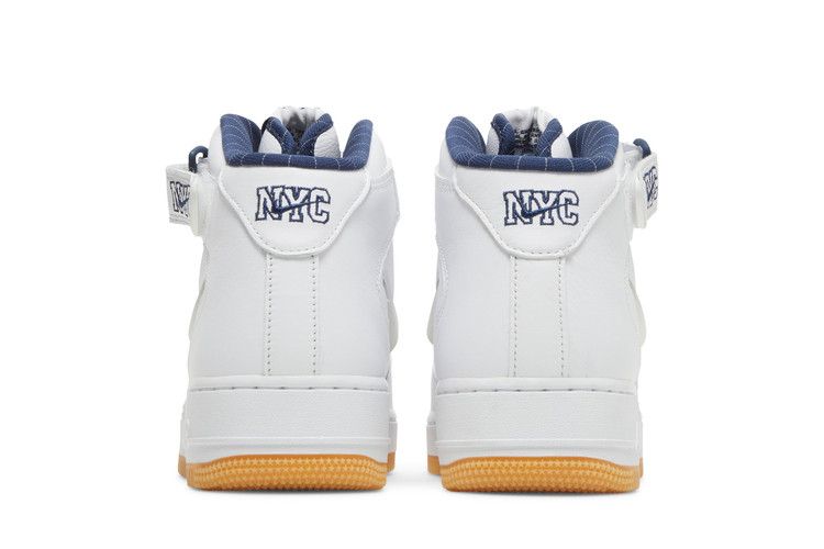 Nike Air Force 1 Mid QS Jewel NYC White Midnight Navy