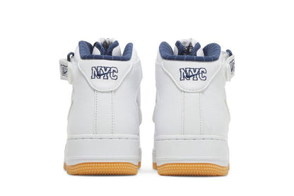Nike Air Force 1 Mid QS Jewel NYC White Midnight Navy