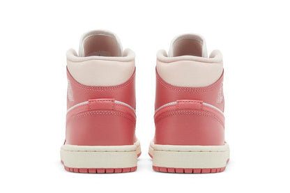 Jordan 1 Mid Strawberries and Cream (Women's)