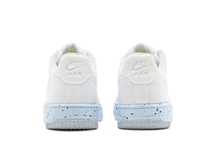 Nike Air Force 1 Low Crater Flyknit White Ice Blue (Women's)