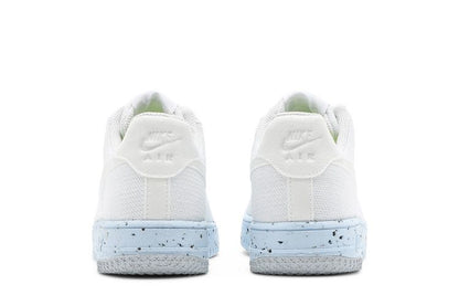 Nike Air Force 1 Low Crater Flyknit White Ice Blue (Women's)