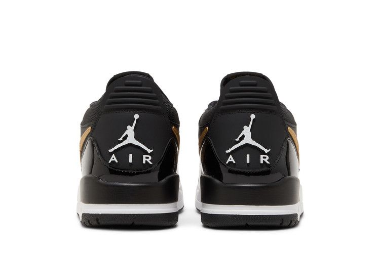 Jordan Legacy 312 Low Black Metallic Gold