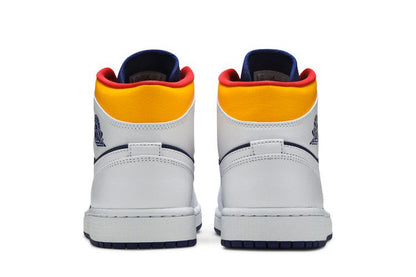 Jordan 1 Mid Royal Blue Laser Orange