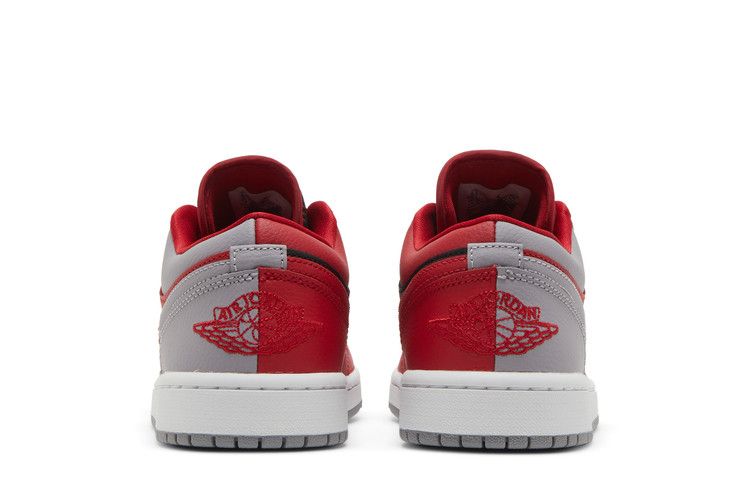 Jordan 1 Low SE Homage Split Gym Red Cement Grey (Women's)