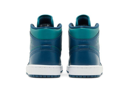 Jordan 1 Mid Teal French Blue (Women's)