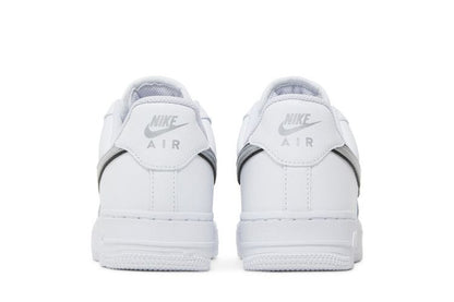 Nike Air Force 1 Low '07 Essential White Metallic Silver Black (Women's)