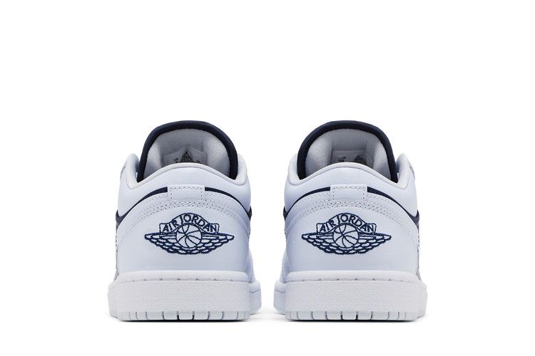 Jordan 1 Low SE Football Grey White Gym Red Midnight Navy (Women's)