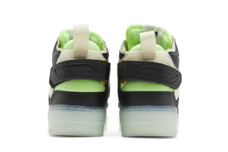 Nike Air Force 1 React Mid Black Sail Ghost Green