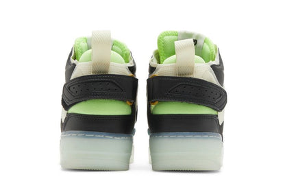 Nike Air Force 1 React Mid Black Sail Ghost Green