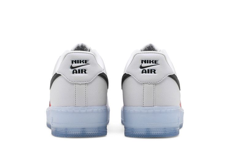 Nike Air Force 1 Low White Red Black (Icy Soles)