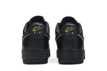 Nike Air Force 1 Low Black Gold Swoosh (Women's)