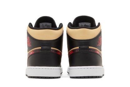 Air Jordan 1 Mid Tartan Swoosh