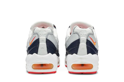 Nike Air Max 95 Midnight Navy Pure Platinum Laser Orange (Women's)