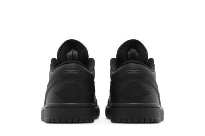 Jordan 1 Low Triple Black Quilted (Women's)