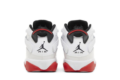 Jordan 6 Rings White University Red Black