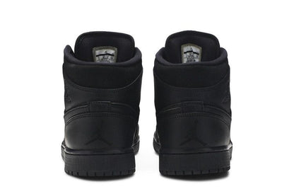 Jordan 1 Mid Triple Black (2014)