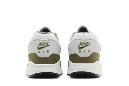 Nike Air Max 1 White Black Medium Olive