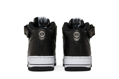 Nike Air Force 1 Mid Stussy Black White