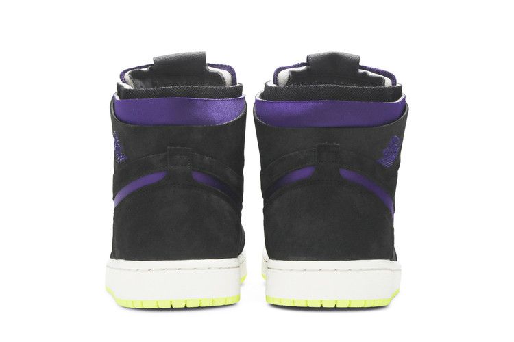 Jordan 1 High Zoom Air CMFT Black Court Purple Lemon Venom (Women's)