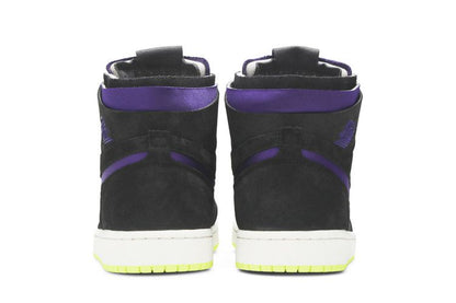 Jordan 1 High Zoom Air CMFT Black Court Purple Lemon Venom (Women's)
