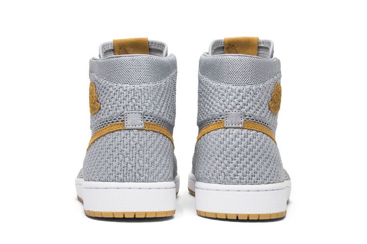 Jordan 1 Retro High Flyknit Wolf Grey