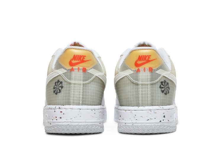 Nike Air Force 1 Low Crater White Orange