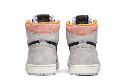 Jordan 1 Retro High Neutral Grey Hyper Crimson
